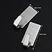 NUOLUX 12pcs Adhesive Stainless Steel Towel Hooks Towel Racks Wall Hooks for Kitchen Bathroom