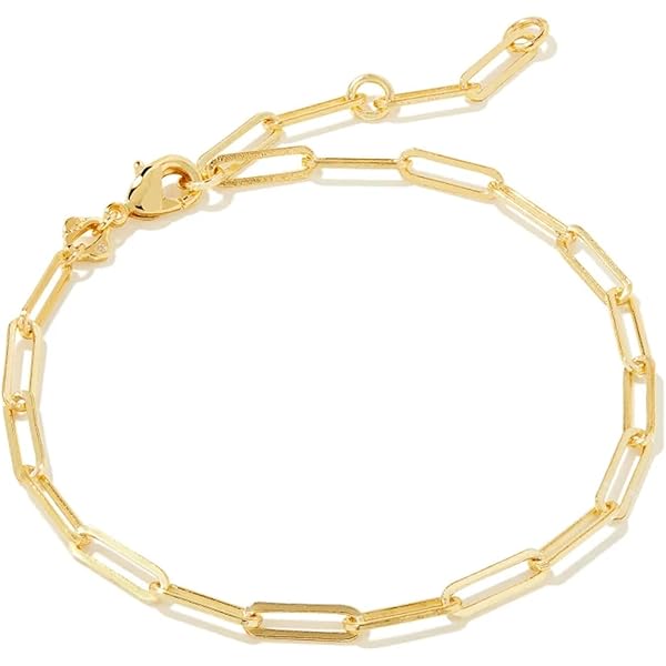 Amazon.com: Kendra Scott Maisie Delicate Chain Bracelet, 18k