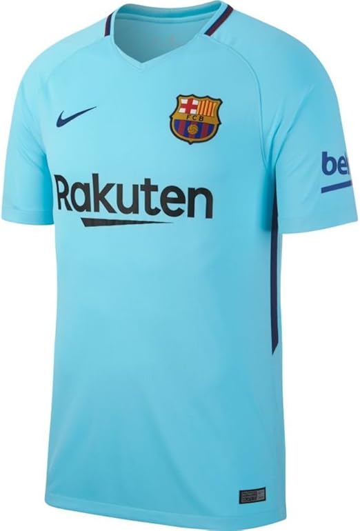 Amazon.com : Nike FC Barcelona Stadium Jersey [Polarized Blue] : Sports & Outdoors
