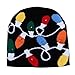 M AOMEIQI Unisex Warm Skull Cap LED Light Up Beanie 3 Modes Flashing String Lights Knit Hats for Christmas