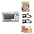 Cuisinart TOB260 Dual Cook Convection Toaster Oven with Kamenstein Mini Spatula Spice Set and Deluxe Accessory Kit
