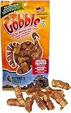 Gobble Turkey Tendon Papaya Wraps 5 oz. Package Free Range Dog Treats