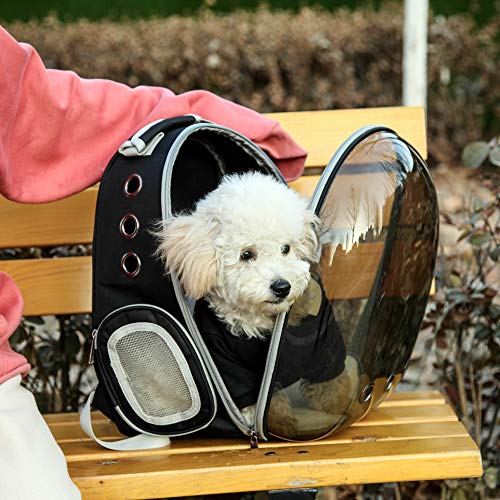 image for C&W Innovative Traveler Bubble Backpack Pet Carriers for Cats and Dogs