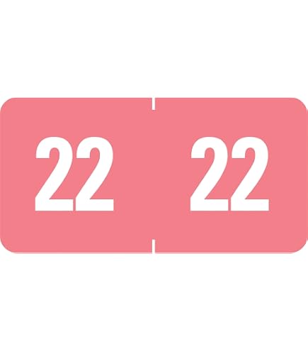 File Folder Organization Labels Smead Color-Coded Year Labels - Purple ...