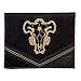 Black Cover Black Bull Bifold Wallet