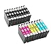 Anbo 18Pack Remanufactured Cartridge Replacement for 200 XL Ink Cartridges High Yield Compatible to XP-410 XP-310 WF-2540 WF-2530 WF-2520 WF-2010F WF-2010W WF-2510WF XP-400 XP-300 XP-200 Printer
