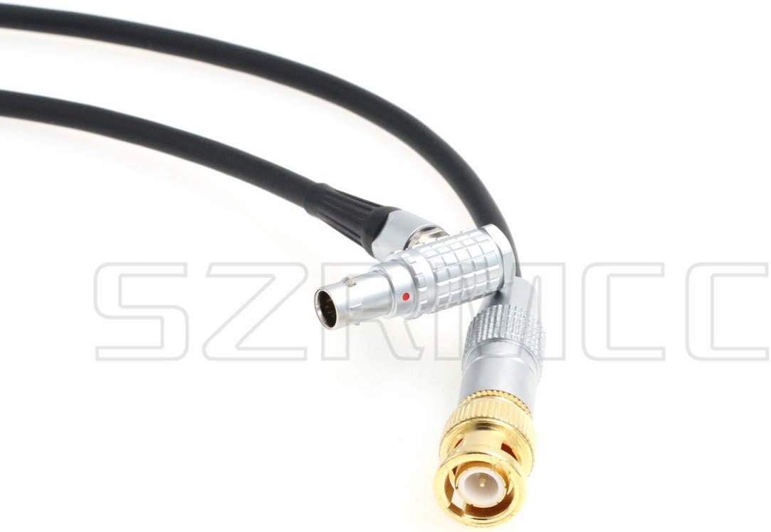 SZRMCC BNC to Right Angle 9 Pin EXT SMPTE Time Code Cable for RED Komodo Cinema Camera, Right Angle 9 Pin Cable - Image 5