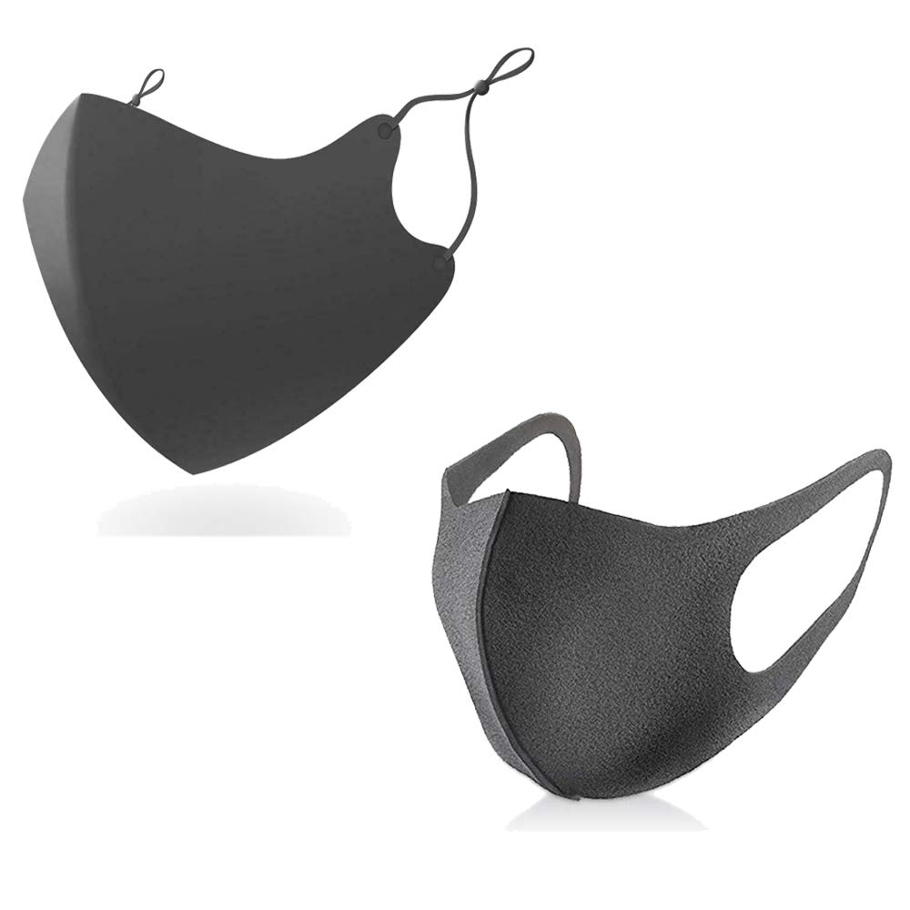 Random Style Washable Earloop Masks Anti-Dust Cycling Mouth Face mask by AmberCity (5 Pack)