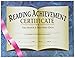 Hayes Reading Achievement Certificate, 11 x 8-1/2 inches, Paper, Pack of 30