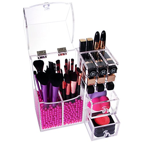 Lifewit Brush Holder Lipstick Case Drawer Dustproof Box Premium Quality