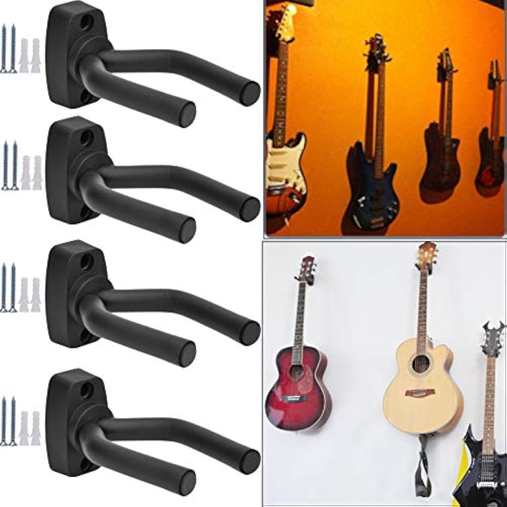 Stands Guitar Hanger Wall Mount Hangers Hooks Holder Fits Size Guitars Violin. eBay