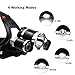 Headlamp MECO Super Bright Headlight LED Headband Light waterproof Head Flashlight with 2 Pack 18650 Rechargeable Batteries and Wall Charger Car Charger for Hiking Camping Riding Fishing Running