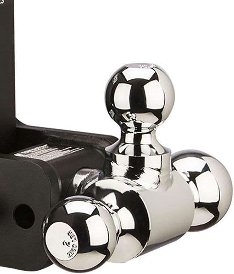 B&W Tow & Stow - Fits 2" Receiver, Tri-Ball (1-7/8" x 2" x 2-5/16"), 5" Drop, 10,000 GTW: Automotive