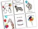 Assorted Animal Happy Birthday Cards: 36 Pack - 4 x 6 Blank Inside Bulk Box Set with Envelopes - Watercolor Adult Kids Bday Greeting Card for Every & All Occasion: Boxed Assortment of Cute White Notes
