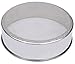 Chuanyue Kitchen Fine Mesh Flour Sifter Professional Round Stainless Steel Flour Sieve with 40 Mesh