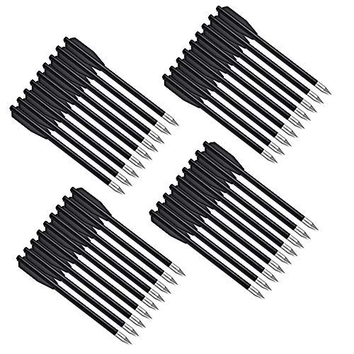 Crossbow Bolts 50-80lb Mini Crossbow Dark Black Target Arrows Archery ...