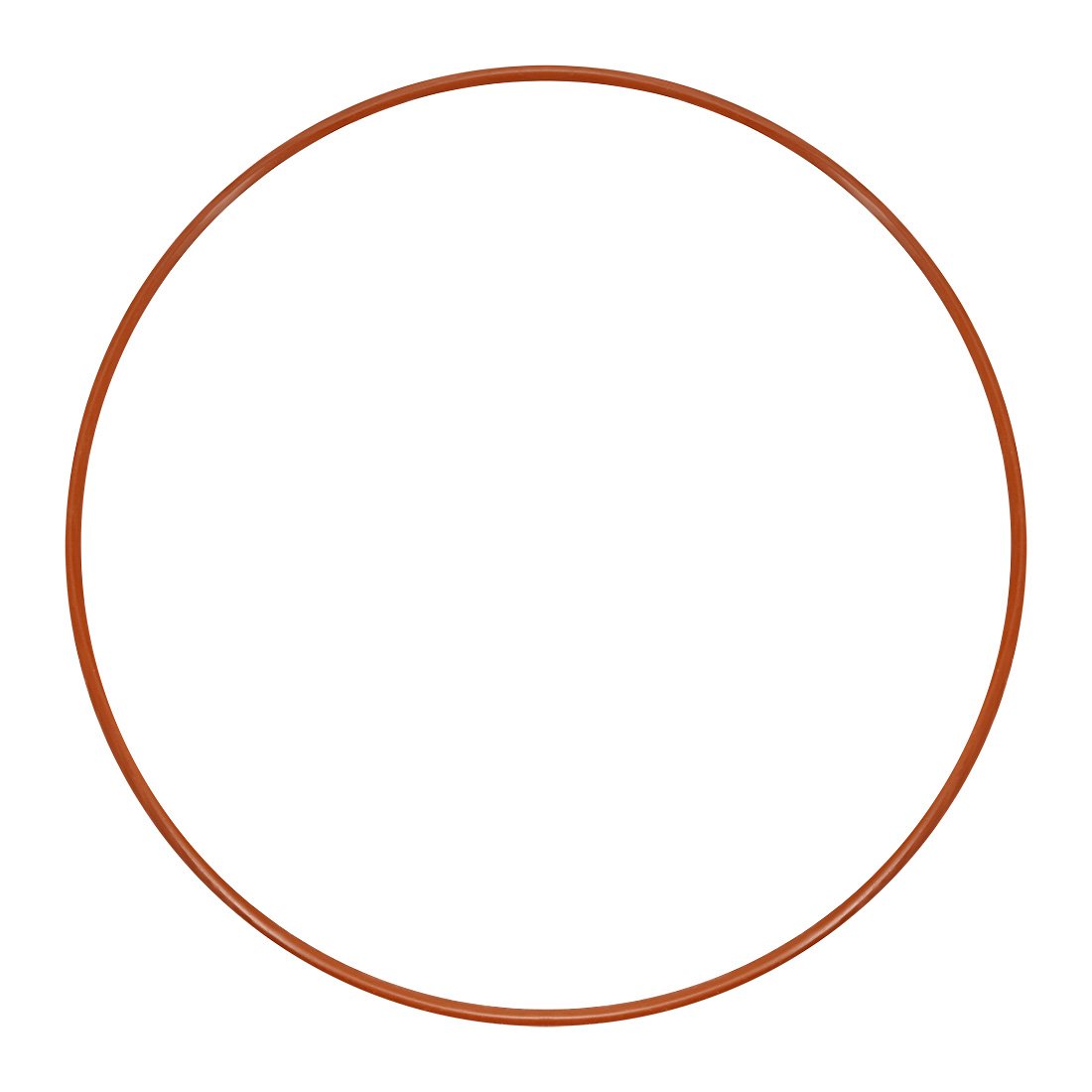 sourcingmap Silicone O-Ring, 190mm OD, 183.8mm ID, 3.1mm Width, VMQ Seal Rings Gasket, Red