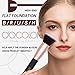 Kabuki Brush Makeup Foundation Tool - Flat Top Face Brush for Liquid Cream and Powder Buffing Blending