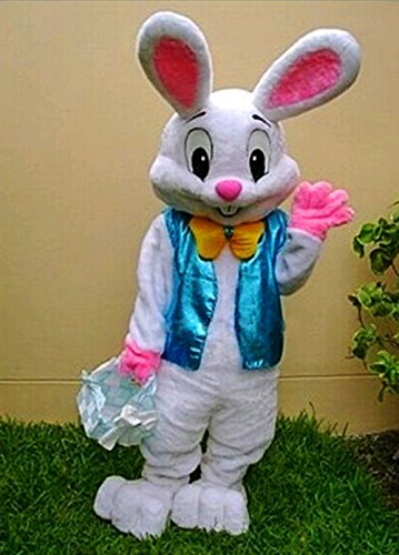 Easter Rabbit Bunny Rabbit Mascot Costume Adult Size Fancy Dress Halloween