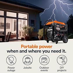 Generac 19,300/15,500-Watt Portable Gas Generator
