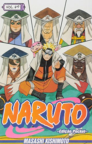 Livro Naruto Pocket Volume 49
