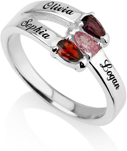 Shopping Mothers Day Rings 3 Stones With A Reserve Price Up To 67 Off