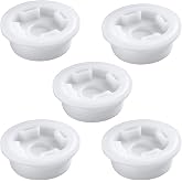 HUIKANGSHENG 5PCS Bung Cap 2 Inch Fine Thread Plug for 55 Gallon Drum | 5 Pack 2 Inch Poly Drum Bung Cap with Gasket Fine Thread Leak Proof Seal for 55 Gallon Plastic Barrel Storage
