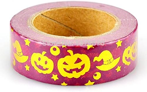 Halloween Pumpkin Washi Tape Japanese Stationery 1.5cm10 meter Kawaii Masking Tape Adhesiva Decorativa School Tools