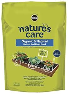 Amazon.com : Nature's Care Organic & Natural Raised Bed Plant Food