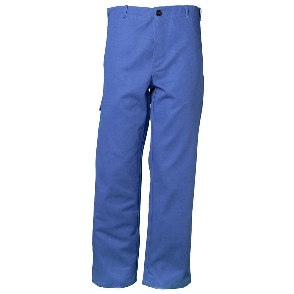 Planam 1703098 Size 98 360 g/m sq "Heat/Fire Retardant Garments" Trousers - Royal Blue