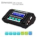 Keenstone Lipo Battery Charger/Discharger with Low Voltage Checker, 10A 100W AC/DC 1S-6S Digital Battery Balance Charger for Li-Po Li-Hv Li-Ion Li-Fe NiMH Ni-Cd Pb