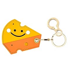 BORKUANA Leather Keychain Holder Case Compatible