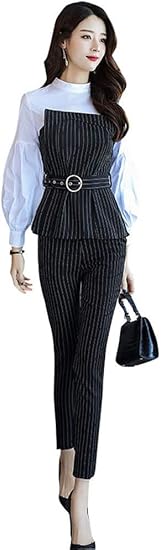 Amazon スーツレディース ストライプ パンツ ジャケット 通勤 フォーマル カジュアル スーツ おおきいサイズ 春 夏 秋 冬 オフィス 女子 通勤 スーツ フォーマル 入学式 入園式 卒業式 エレガント ファッション パンツスーツ 通販 Amazon スーツレディース ストライプ パンツ ジャケット 通勤 フォーマル カジュアル スーツ おおきいサイズ 春 夏 秋 冬 オフィス 女子 通勤 スーツ フォーマル 入学式 入園式 卒業式 エレガント ファッション パンツスーツ 通販