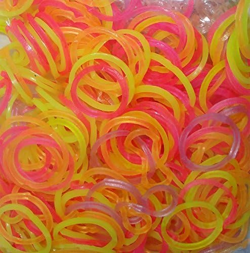 Loom Bands Glow in Dark with Charms and S-Clips (Assortment) by Bands
