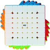 CuberSpeed Warrior 7x7 Speed Cube Stickerless Speed Cube QY 7x7 Speed Cube Puzzle Speed Cube