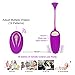 YICO Remote Control Bullet Vibrator Wireless Vibrating Love Eggs Mini Clitoral Stimulator Rechargeable Waterproof Silicone Quiet Adult Sex Toys 12 Mode Viberate Vibe for Women Couples,Purple