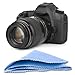 MightyMicroCloth Microfiber Cleaning Cloths and Lens Cleaner for Eyeglasses, Electronics - Travel Pouch Included