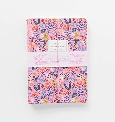 Rifle Paper Company Tapestry Notebook Set Of Three Assorted Stitched Notebooks - //coolthings.us
