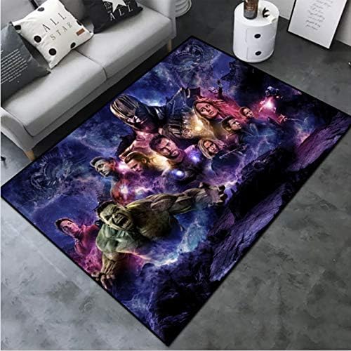 Mianbao Rug Carpet The Avengers Marvel S Marvel Old Cartoon Living Room Play Room Bedroom Ball Baby Baby Crawling Amazon Co Uk Kitchen Home