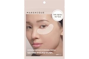Marshique Hydrogel Under Eye Patches - Gifts for Women - Reduce Dark Circles, Puffy Eyes, Undereye Bags, Wrinkles - Non-slip 