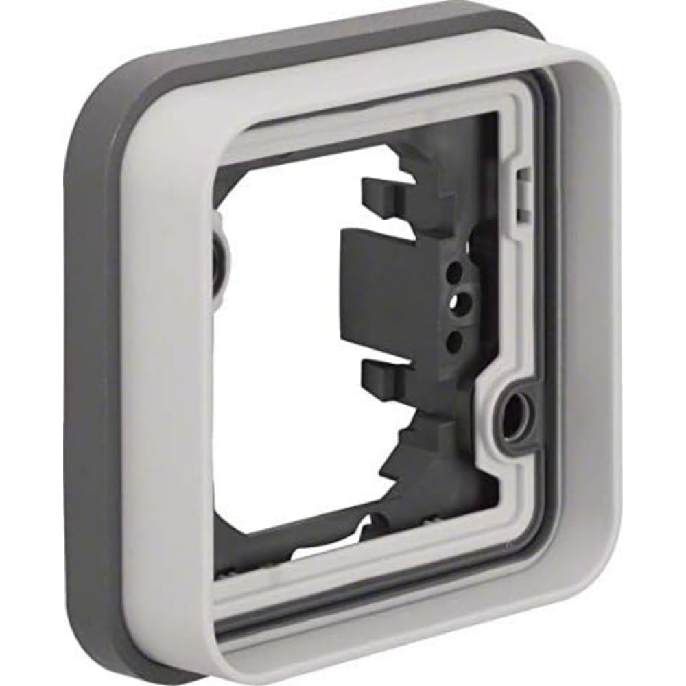 Berker Frame Single 13283505 Light Grey W.1 Cover Frame 4011334405108