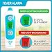 VITCHELO Digital Forehead Ear Thermometer for Newborn Baby Kids Adults Accurate Fever Tracking - FDA Approved Medical Grade Infrared Termometro with Color-Coded Display for Body Temperature Reading