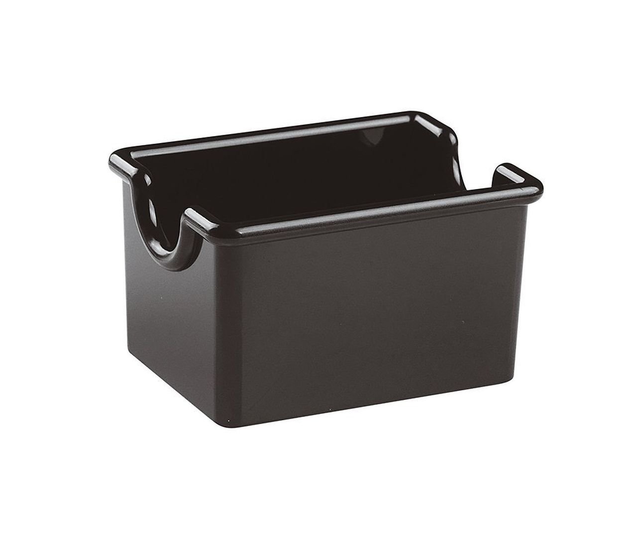 SWEET HOME Black container for sugar and tea cod.BR00620LU cm 8,5x6,5x5h by Varotto & Co.