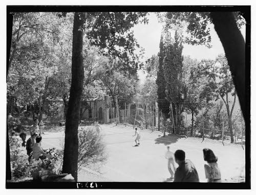 Photographs - Historic Photographs, LLC Photo: Chouer Mountain House. Tennis Court