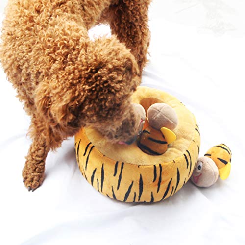 IFOYO Squeak Dog Toys, Large Durable Hide and Seek Puzzle Interactive
