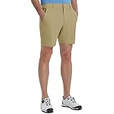 M MAELREG Mens Golf Shorts 7"/9" Lightweight Quick Dry Water-Resistant Stretch Waistband Flat Front Casual Mens Dress Shorts