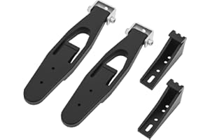 HNEEKYR Hood Latch Strap Compatible with Kenworth T300 T600 T800 W900 Peterbilt 357 367 377 378 379 388 389 1987-2011 Truck Hood Replaces 23-13857 L56-0001 HLK1035 315-5401 2312857 2313857 2pcs