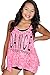 Dance Tank Top in Neon Burnout Material Pink or Yellow