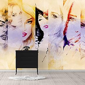 Wall Murals for Bedroom Beautiful Pictures Collage Removable Wallpaper Peel and Stick Wall Stickers - 66x96 inches