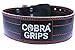 Weight Power Lifting Belt 4” Wide Cobra Grips Premium Genuine Leather Belt for Men & Women Adjustable Weightlifting Back Support (RED, Medium 32